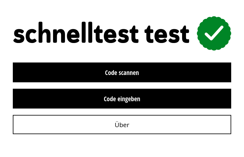 Screenshot von schnelltesttest.de
